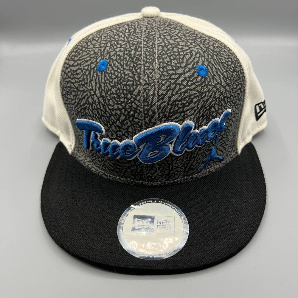 Air Jordan x‎ New Era True Blues Hat Men Cement Elephant Jumpman Snap Back Cap